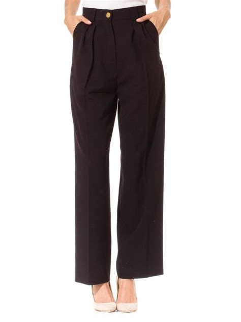 chanel pants womens|Chanel trousers for women.